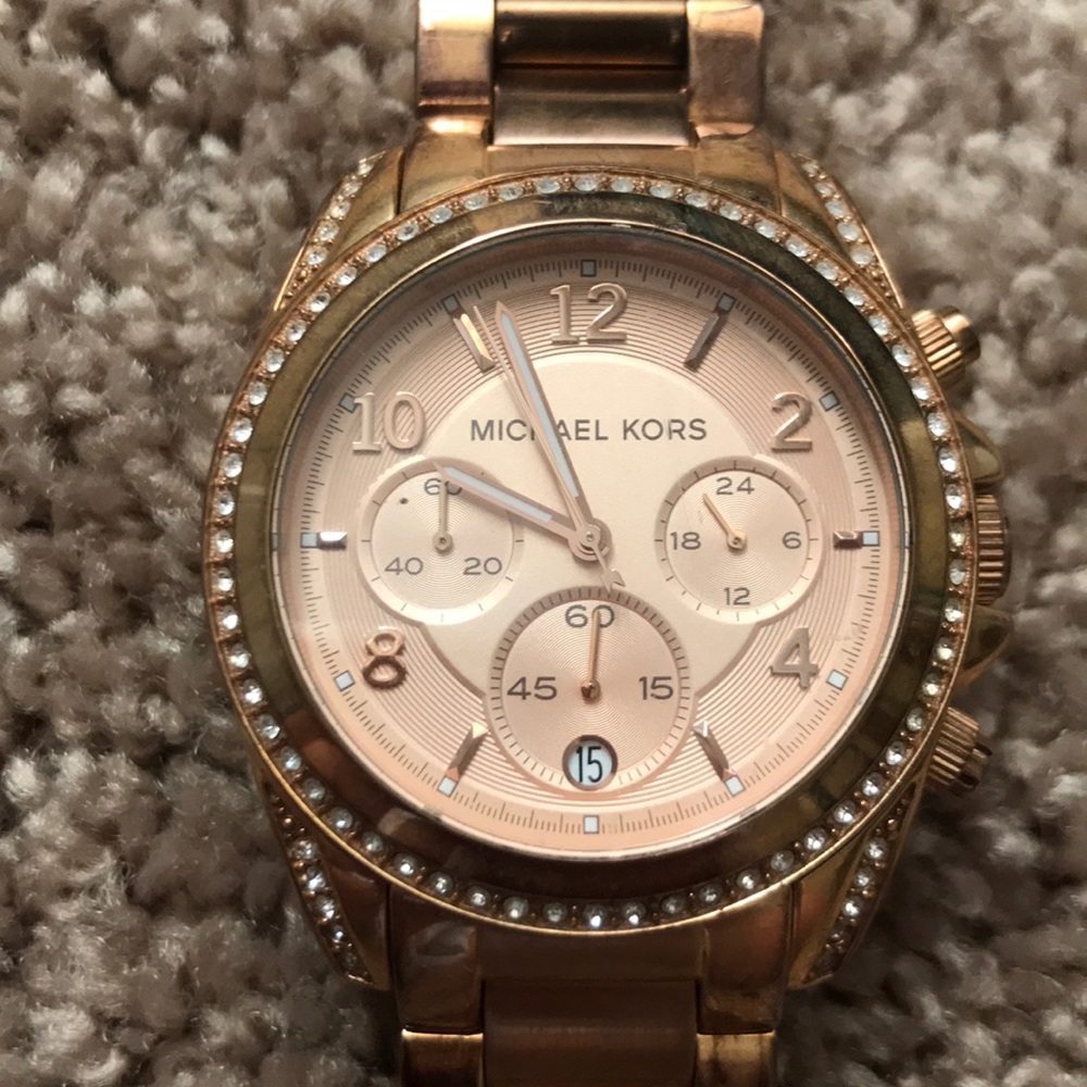 Michael Kors Rose gold watch